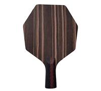 PciDinFo Raquette de Tennis de Table 5 Plis, Base en Bois, Courbure Confortable, Légère pour L'entraînement, La Compétition en Extérieur, Les Athlètes Débu, Prise en Main