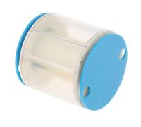 PciDinFo Ruban Gymnastique Organiseur Ruban Rythmique Rouleau Boîte Rangement Danseur Transparent PP Grip Sécurisé Rotation Douce Adapté pour Gymnastes, Bleu