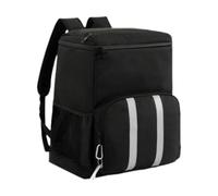 PciDinFo Sac Isotherme Sac à Dos Repas Bento Glacière Étanche Hydrofuge Lunchbox Oxford Adapté pour Plage Randonnée Pêche Camping Courses, Noir