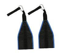 PciDinFo Sangles de Bras, Sangles Abdominales, Sangles de Musculation pour Femmes, Bleu Noir