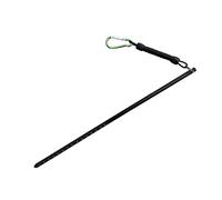 PciDinFo Scuba Diving Pointer Bâton de Mesure Tige Graduée Tige à Homard Tige de Bruit en Aluminium Léger et Résistant à La Adapt, Noir, comme