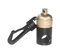 PciDinFo Support de Flexible de Détendeur de Plongée, Fixation pour Le Deuxième étage et L'octopus, Clip de Serrage à Installer Facilement sur, Or