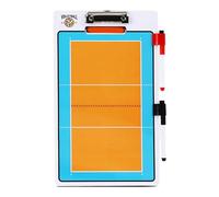 PciDinFo Tableau D'affichage pour Entraînement Au Ballon, Bloc-Notes pour Entraîneurs, Assistant Pédagogique, Tableau de Stratégie Portable Effaçable pour, Volley-Ball