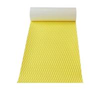 PciDinFo Tapis de Pont Antidérapant pour Planche de Surf, Bateau, en EVA, Découpable sur Mesure, à Forte Adhérence, Motif Antidérapant pour Longboard, Skimboar, Jaune