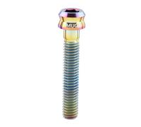 PciDinFo Vis de Potence de Vélo, Vis Supérieure de Potence, Métal, M6, Vis de Capuchon de Direction, Vis de Potence de Vélo pour La Réparation D'accessoire, Coloré M6x35mm