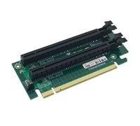 PCIe 16x Riser Card 2 Slot 270-Degree R-Angle Riser Adapter, 2U Card for E5 Two-Way Server