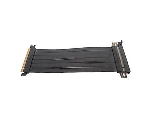 PCIE 3.0 X16 Extender Riser Cable PCIE 3.0 Câble d'extension à Haut Blindage PCB 180 Degrés Plug and Play Haute Fréquence Professionnel pour Carte Graphique (50cm)
