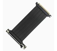 PCIE 4.0 X16 Adapter Graphics Card Extension Riser Cable 90 Degree for GPU Gold Finger PCI-Express for Server Computer