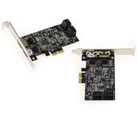 PCIe 4 + 2 PORTS SATA eSATA 6G - CHIPSET MARVELL 88SE9230 RAID 0 1 10 Hyperduo