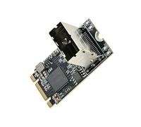 PCIE 4-Port PCIe Carte d'extension Serveur d'extension JMB585 NAS Data Management Extension