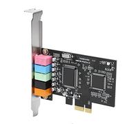 PCIE 5.1 Channel Carte Son avec Extension Tridimensionnelle HRTF, compatibilité Complète avec Pro, pour XP/Vista, comme Image Affichée