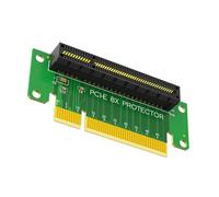 PCIE 8X Carte élévateurs 90 degrés 90 degrés angle droit carte élévateurs pour châssis de serveur d'ordinateur 1U
