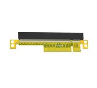 Pcie Adaptateur convertisseur d'extension de carte graphique 8 x vers 16 x pour extension de carte graphique Transmission stable Large compatibilité