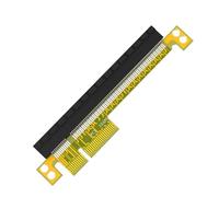 Pcie Adaptateur d'extension 4 x vers X16 haute compatibilité pour carte graphique améliore la gestion de la chaleur et le transfert stable