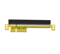 Pcie Adaptateur d'extension 4 x vers X16 haute compatibilité pour carte graphique améliore la gestion de la chaleur et le transfert stable