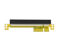Pcie Adaptateur d'extension 4 x vers X16 haute compatibilité pour carte graphique améliore la gestion de la chaleur et le transfert stable