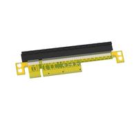 Pcie Adaptateur d'extension 8 x vers X16 haute compatibilité pour carte graphique améliore la gestion de la chaleur et le transfert stable