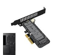 Pcie Expansion Card,64Gbps Hard Disk Adapter - Internal USB Card for PC,Controller Data Cable Desktop PC Computer Network Workplace