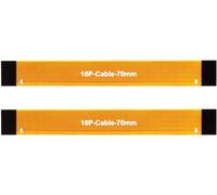 PCIe Flexible Cable 70mm(2PCS) for Raspberry Pi 5, Suitable for Various Raspberry Pi 5 PCIe Hats