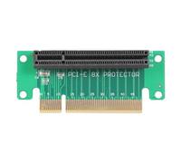 Pcie Lot de 8 cartes élévateurs vers Pcie 8 câbles d'extension à angle droit 90 degrés pour adaptateur de serveur 1U