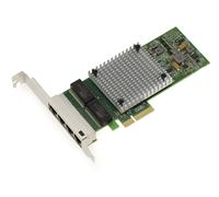 PCIe QUAD LAN GIGABIT ETHERNET RJ45 10 100 1000Mb - DOUBLE CHIPSET INTEL I350