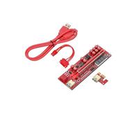 PCIE Riser 013 Pro PCI Express X16 6 Broches USB 3.0 LED de Température pour Bitcoin Mining V013 Pro GPU Riser