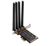 PCIe WiFi A avec 4 Ennas, 750 Mbps de Vitesse, IEEE 802.11ac, BT 4. - Carte PCIe Iversale pour Une connectivité Rapide