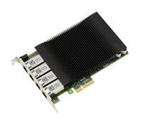 PCIe x4 Quad Gigabit Ethernet - Power Over Ethernet PoE+ 30W - INTEL I350