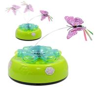 Pcingsia Jouets électriques pour chats d'intérieur, jouets pour chat d'intérieur en forme de papillon flottant pour chats d'intérieur, jouet pour chat mobile à piles, jouet électrique pour chat en