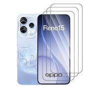 Pcircb [3+2 Pièces Verre Trempé Compatible avec OPPO Reno 15 5G vitre protection, 3pcs protection écran et 2pcs Caméra Arrière Protecteur, 9H Dureté, HD, Sans Bulles