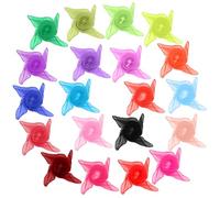 pclapora 20 Pièces Foulard Jonglage, 60 x 60cm Foulard Enfant Couleur, Foulards Écharpe de Jonglage pour Jardin d'enfants et Adultes en Jonglerie Danse des Tours, Jardin d'enfants, Magie, Cirque