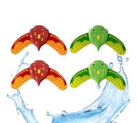 pclapora 4 Pièces Glider sous-Marin, Jouets de Plongée, Jouet Piscine, Jouet de Plongée Poisson Diable, Jouets de Divertissement sous-Marin pour Jeux Piscine, Baignoire, Plage