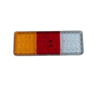 pclele Feu ArrièRe Feux ArrièRe éTanches Accessoires Feu Arrière Partie 75LED Lampe Camion 12V DC Bus Voiture Indicateur Rectangle Amovible Super Lumineux Remorque