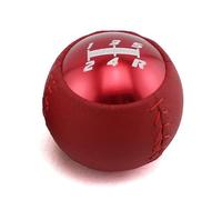 pclele Pommeau de levier de vitesse 5 à 6 vitesses pour Civic pour Accord pour City FD2 FN2 EP3 Type R DC2 DC5 AP1 AP2 Pommeau de levier de vitesse de voiture (couleur : rouge 5 vitesses)