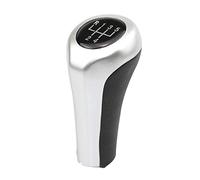 pclele Pommeau de levier de vitesse de voiture 1 pièce pour 1 3 5 6 séries E46 E53 E60 E61 E63 E65 E81 E82 E83 E87 E90 E91 E92 X1 X3 X5 en aluminium (couleur : OneColor)