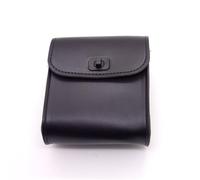 pclele Sacoches cavalières pour Moto Sacoche De Guidon De Moto Noire, Sac À Outils en Cuir PU, Sacoches Universelles pour Kawasaki Sac de Selle Moto