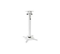 Pcm 200 40-55-w - support plafond pour vidéoprojecteur avec mat réglable de 40 cm à 55 cm - blanc