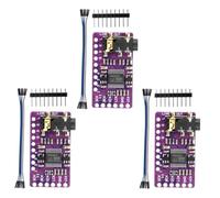 PCM5102 Carte décodeur DAC Ulegqin PCM5102 I2S IIS DAC Module audio avec prise stéréo alimentation 5 V Compatible avec Rasp-Pi et récepteur A/V (3 pièces)