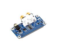 PCM5122 Module audio HiFi I2S DAC, sortie 32 bits/384 kHz, RCA et prise casque 3,5 mm, compatible avec Raspberry Pi via GPIO 40 broches, carte audio haute résolution