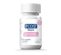 PCOS NIAM | D-Chiro Inositol pour SOPK | Avec Acide Folique, Biotine, Vitamines B12, B6 et D | Complément pour Ovaires Polykystiques | Régulation Hormonale | 30 Gélules | 1 Mois