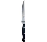 PCOT004004-Maître Chef-Couteau à Désosser 13 cm Sur Carte-Argent (Silver)-Acier Inoxydable-Manche POM Résistant et Durable
