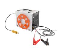 PCP Compresseur d'air 30 MPa Pompe à Air de Haute Pression 12/220 V /350 W Avec Deux de refroidissement intégrés Arrêt automatique, pour plupart carabines à air comprimé PCP et bouteilles de plongée.