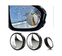 PCS 360 rotating external blind spot mirror, high-definition wide-angle blind spot mirror with 3M self-adhesive blind spot mirror