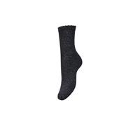PCSEBBY GLITTER LONG 1 PACK SOCKS NOOS, chaussettes à paillettes,