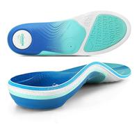 PCSsole Semelles Orthopédiques Version Améliorée avec Coussinet en Bagasse - Soutien pour Fasciite Plantaire, Pied Plat et Talalgie - Confort Toute la Journée