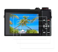 PCTC [Lot de 3 protections d'écran G7X Mark III pour G7X MarkIII G7XIII Accessoires, verre trempé anti-rayures 0,3 mm Dureté 9H Anti-bulles