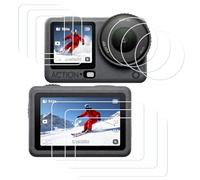 PCTC Lot de 9 films protecteurs d'écran Osmo Action 6 pour DJI OSMO Action 6 - Ultra HD - Dureté 9H - Résistant aux rayures - Sans bulles