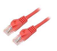 PCU5-10CC-0200-R Patch cord U/UTP 5e Line CCA PVC rot 2m 26AWG Adern: 8 1pcs. LA