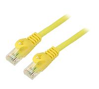 PCU5-10CC-0200-Y Patch cord U/UTP 5e Line CCA PVC jaune 2m 26AWG Veines: 8 1p...