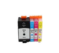 PCXDOLNJ Cartouche d'encre HP924 for OfficeJet Pro 8120e, 8122e, 8124e, 8125e, 8130e, 8132e, 8134e, 8135e, 8138e et 8139e. Puce HP924. Prix : 2 500 € / 0 800 € (AU).(4pcs)